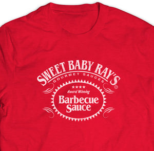 
                  
                    Load image into Gallery viewer, Sweet Baby Ray’s Red Logo T-Shirt
                  
                